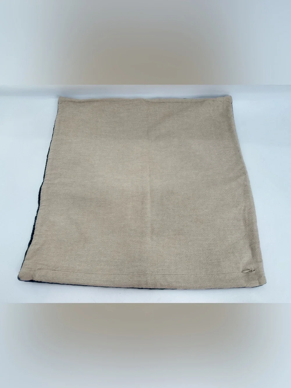Pottery Barn Boucle Throw Pillow Cover Steele Blue Square Approx 19” X 19”